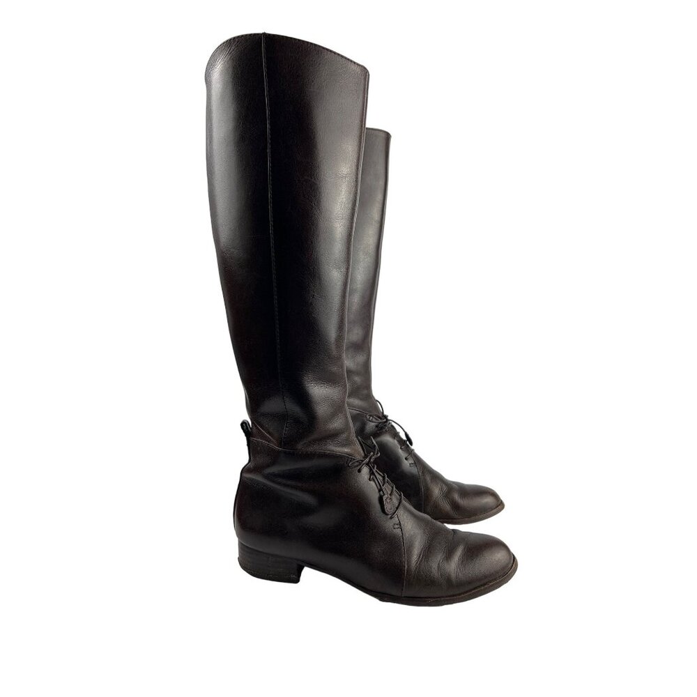 Louise et Cie Black Leather Riding Boots size 6.5